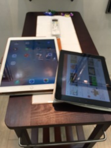 江東区住吉のプライベートサロン　待ち時間はiPadで雑誌をどうぞ