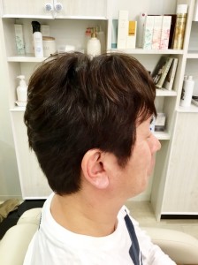 江東区住吉、森下からも近い美容室、ヘアサロン　シュガー　「暗い」けど「重たくない」ヘアカラー