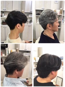 江東区住吉、森下からも近い美容室　ヘアサロン　シュガー　９０年代風メンズグラデーションボブ