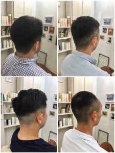 江東区住吉と菊川の間にある美容室　ヘアサロン　シュガーの「刈り上げメンズスタイル」