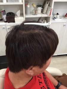 江東区住吉と菊川の間にある美容室　ヘアサロン　シュガーのヘナカラー実例