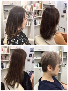 江東区住吉と菊川の間にある美容室　ヘアサロン　シュガーのレディースカラー